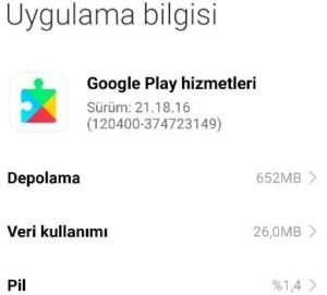 Android Telefonda Play Store Açılmıyor - Google Play Hizmetleri