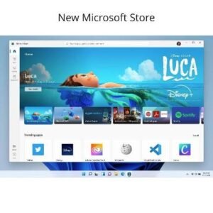 Windows 11 özellikleri - Yeni bir mağaza